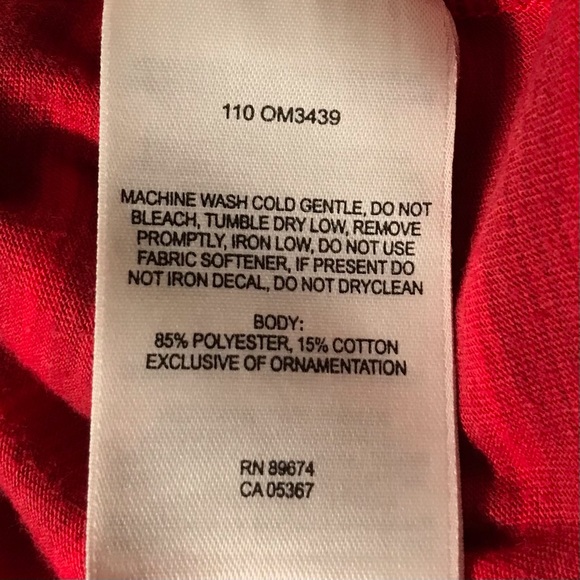 Mountain Hardwear 1/4 Zip Polo Shirt Performance Gear Red Stripes Men's XXL - Picture 12 of 12